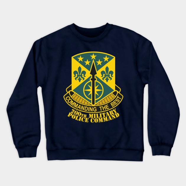 200th Military Police Command Crewneck Sweatshirt by MBK